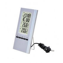 Estacion meteorologica Platinet fiesta digital con sensor cableado FSTT02
