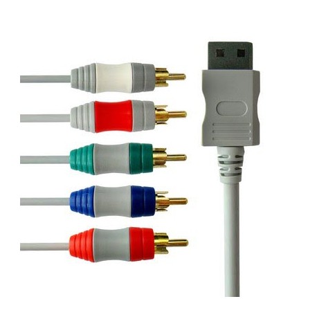 Cable componentes para Nintendo Wii