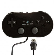 Mando con cable para Wii negro