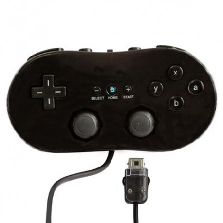 Mando con cable para Wii negro