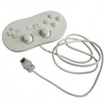 Mando con cable para Wii blanco