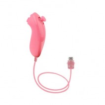 Mando Nunchuck para Wii rosa