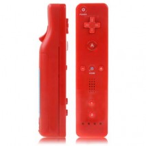 Mando remoto rojo para Wii