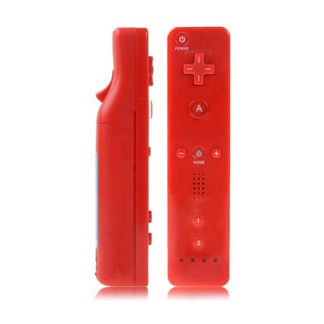 Mando remoto rojo para Wii