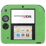 Protector silicona verde para Nintendo 2DS