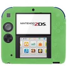 Protector silicona verde para Nintendo 2DS