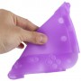 Protector silicona purpura para nintendo 2DS