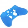 Protector silicona azul con dos protectores de joystick para mando de Xbox one