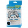 Protector silicona azul con dos protectores de joystick para mando de Xbox one