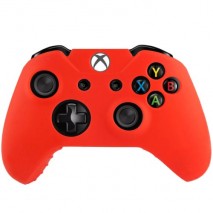 Protector silicona rojo para mando Xbox one