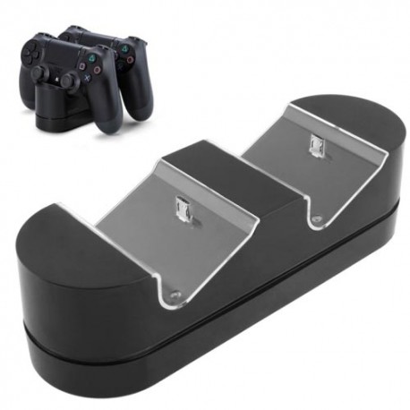 Base cargadora USb para dos mandos de PS4