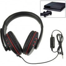 Auriculares gaming con micro y control de volumen para PS4 jack 3,5"