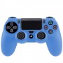 Protector silicona azul para mando PS4