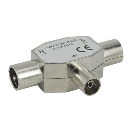 Mezclador de señal inductivo hembra a 2 machos de 9,5 mm, blindado