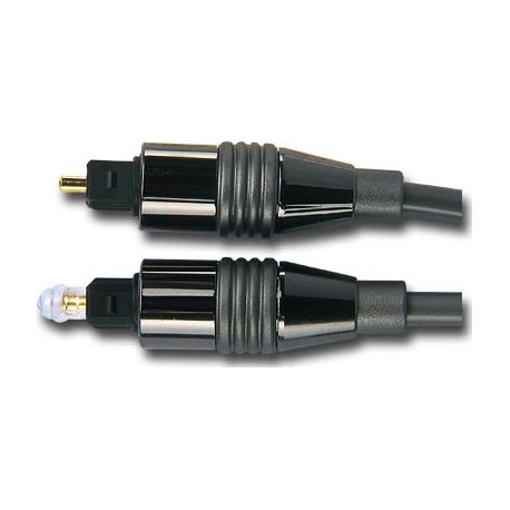 Cable optico  1,5 m toslink macho a toslink macho ( fibra optica )