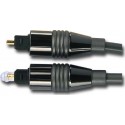 Cable optico  1,5 m toslink macho a toslink macho ( fibra optica )