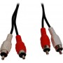 Prolongacion o cable rca audio 2,5 metros