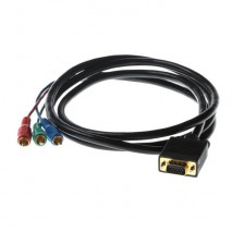 Cable  VGA HDD15 M - 3RCA RGB M (VIDEO COMPONENTES) 3M AK8101