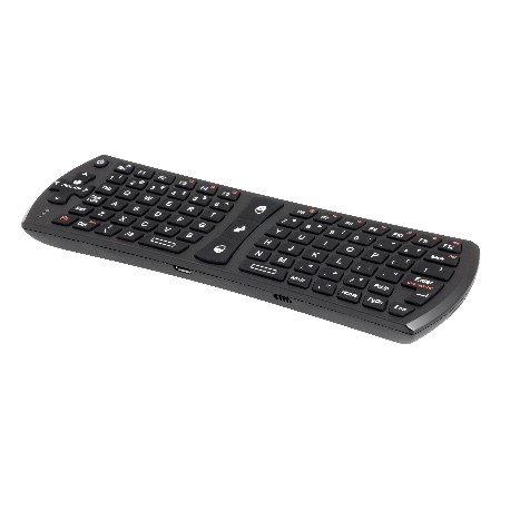Teclado inalambrico NGS TV Hunter ultra mini air mouse SMART TV, ANDROID TV, PC,,,