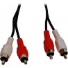 Prolongacion o cable rca audio 5 metros