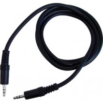 Cable prolongacion macho a macho 1,5m jack 3,5mm