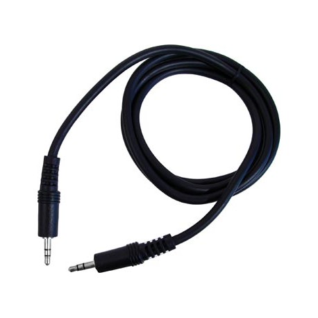 Cable prolongacion macho a macho 1,5m jack 3,5mm