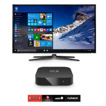 Smartee Windows PC de SPC Internet, Smart TV + PC + Videoconsola todo en uno, Incluye ratón y Window