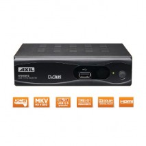 Receptor TDT2  DVB-T2  Axil  RT0430T2 (ALTA DEF+SCART+PVR)