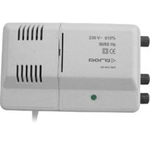 Amplificador interior antena TV regulable blindado