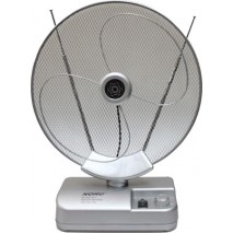 Antena TV interior para TDT/vhf/uhf 44db