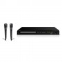 Reproductor DVD karaoke Sunstech DVPMK770 con 2 microfonos