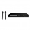 Reproductor DVD karaoke Sunstech DVPMK770 con 2 microfonos