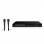 Reproductor DVD karaoke Sunstech DVPMK770 con 2 microfonos