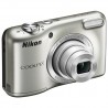 Camara digital Nikon L31 plata + estuche 16Mpx 2,7" 2XAA