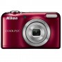 Camara digital Nikon L31 roja+estuche 16Mpx 2,7"