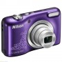 Camara Nikon L31 violeta+ estuche 16MPx 2,7" 2xAA