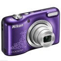 Camara Nikon L31 violeta+ estuche 16MPx 2,7" 2xAA
