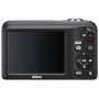 Camara Nikon L31 violeta+ estuche 16MPx 2,7" 2xAA