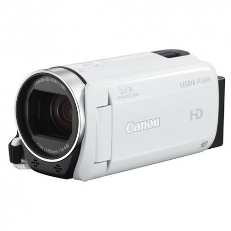 Videocamara Canon LEGRIA HF R606  blanca 0280C014
