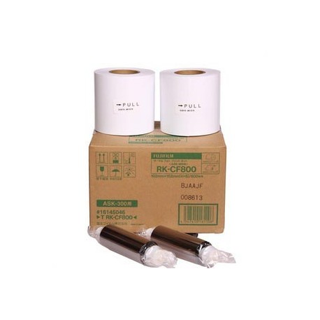 Papel Fujifilm rollo + ribbon RK-CF800 (10x15)