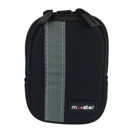 Funda Mooster  camara fotos digital negra MBC56-GY/BK