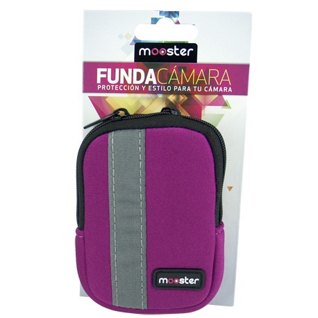 Funda Mooster  camara fotos digital rosa MBC56-GY/PK