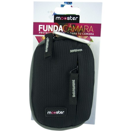 Funda Mooster  camara fotos digital negra MBC57-BK