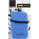 Funda para camara fotos Mooster neopreno azul MBC65-BL