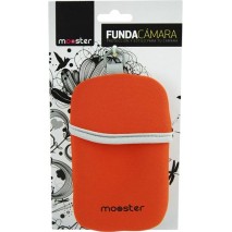 Funda para camara fotos Mooster neopreno naranja MBC65-OR