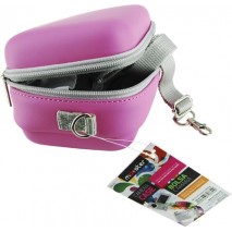 Funda para camara fotos DV Mooster  rosa MBC71-PK