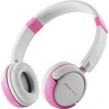 Auriculares Energy Sistem DJ  310 white pink freestyle con microfono