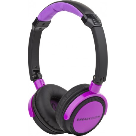 Auriculares Energy Sistem dj400 black violet