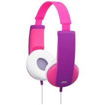 Auriculares infantiles JVC HA-KD5-P con limitacion de volumen y pegatinas  de regalo para personaliz