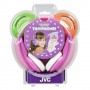 Auriculares infantiles JVC HA-KD5-P con limitacion de volumen y pegatinas  de regalo para personaliz
